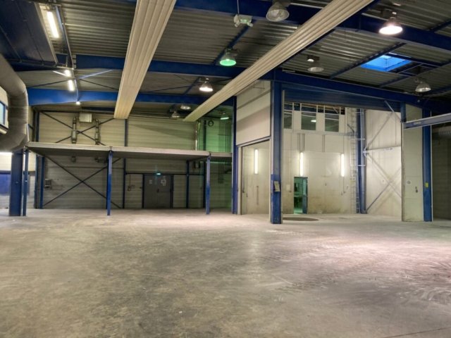 vu sur grand espace dans l'usine Bretagne